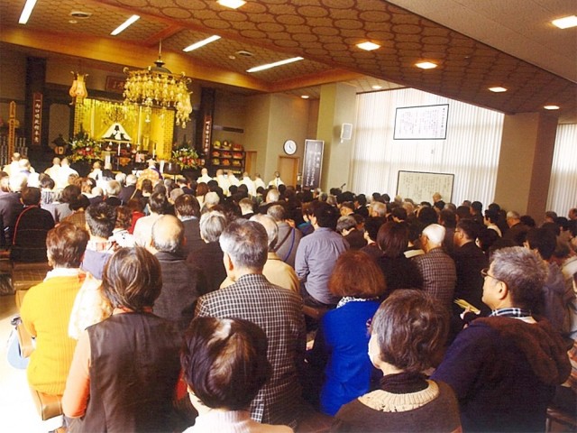 神奈川・信常寺にて平成26年度最後の講有巡教が奉修される