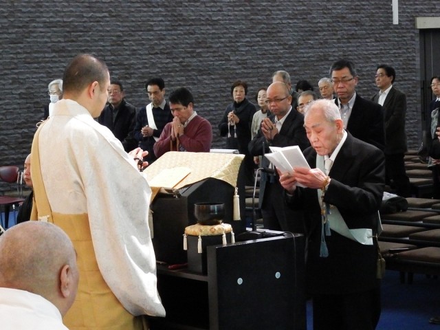 大阪・清風寺 本年度の弘通誓願式並びに弘通決起大会を開催する