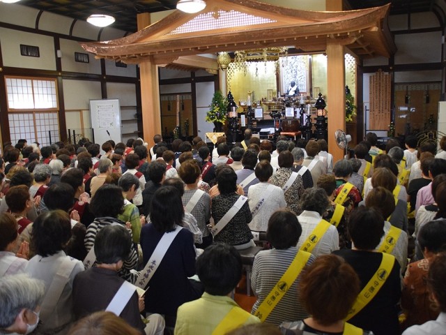 北大阪布教区「婦人会の口唱教養大会」を開催