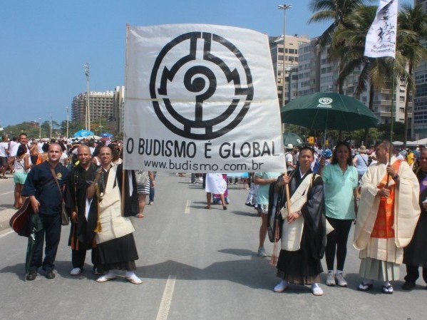 2015年9月20日　コパカバーナ海岸にて信教の自由パレード